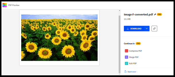 Convert JPG to PDF on Windows 7 Click DOWNLOAD